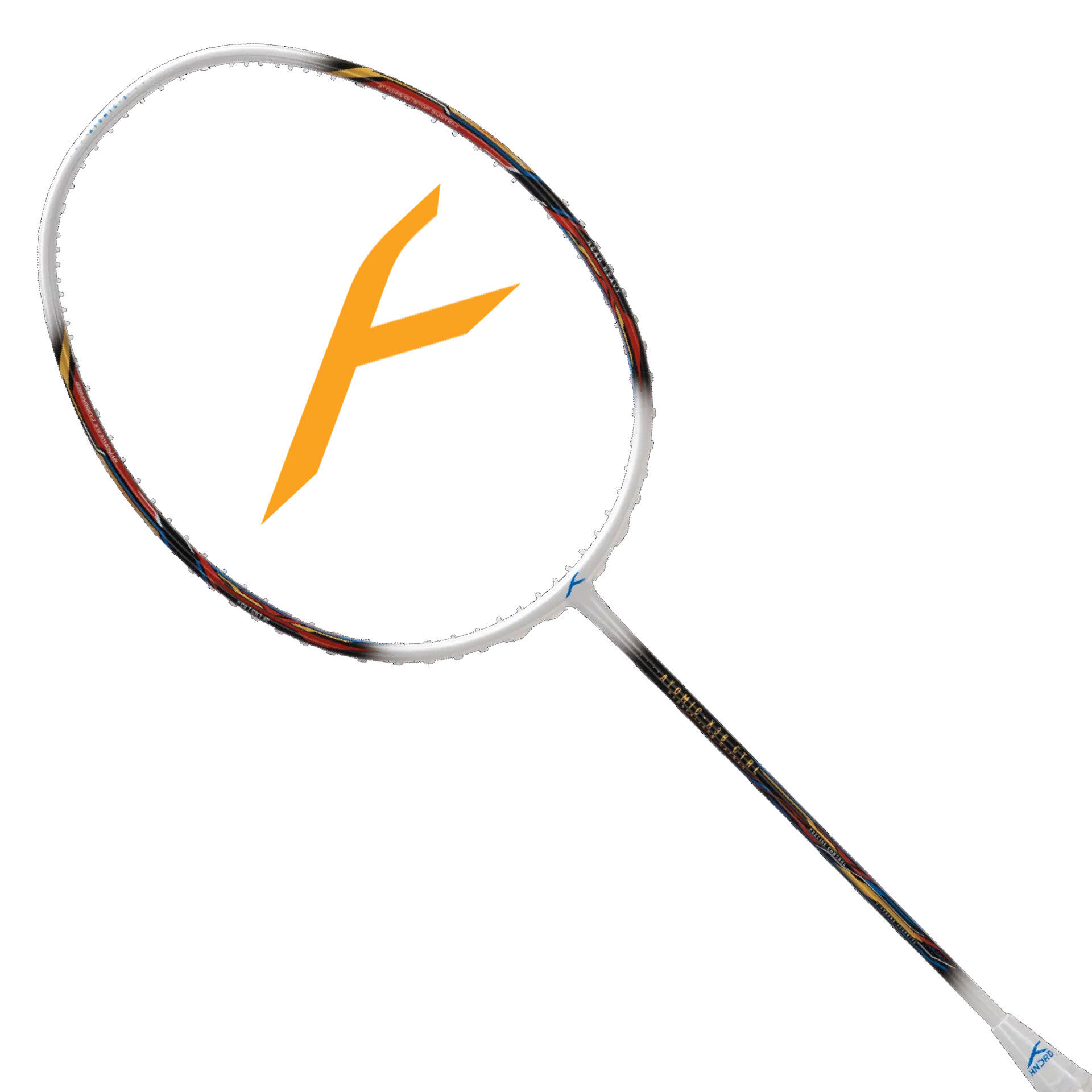Hundred Atomic-X 38 CTRL Badmintonschläger – Carbon, 83g, Max. 38lbs Saitenspannung