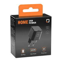Chargeur USB-C Optiline Home - 30W - Charge Rapide pour la Maison