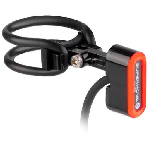 SUPERNOVA TL3 Mini luz trasera 6V para portaequipajes negro 2/4