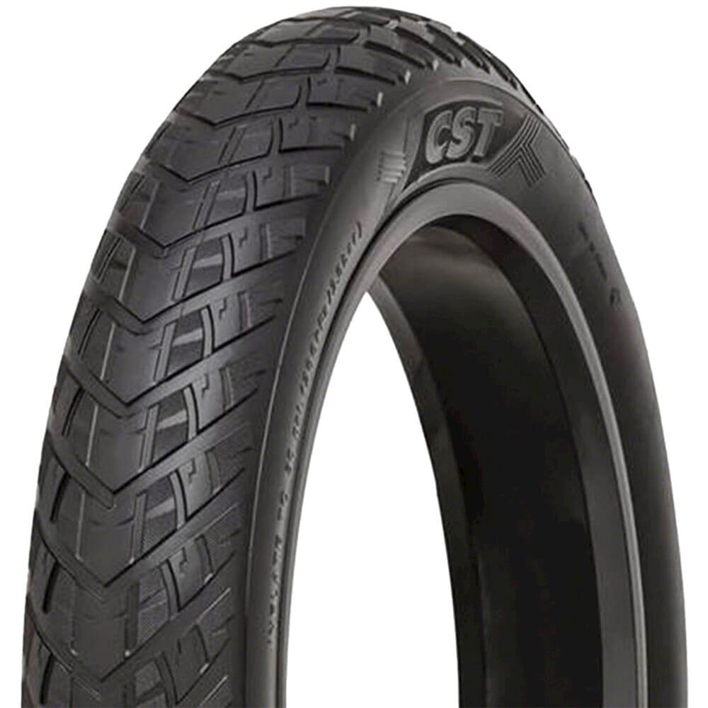 CST Big Boat 26 x 4.00 Fatbike Tyre — Black with Reflective Sidewall.