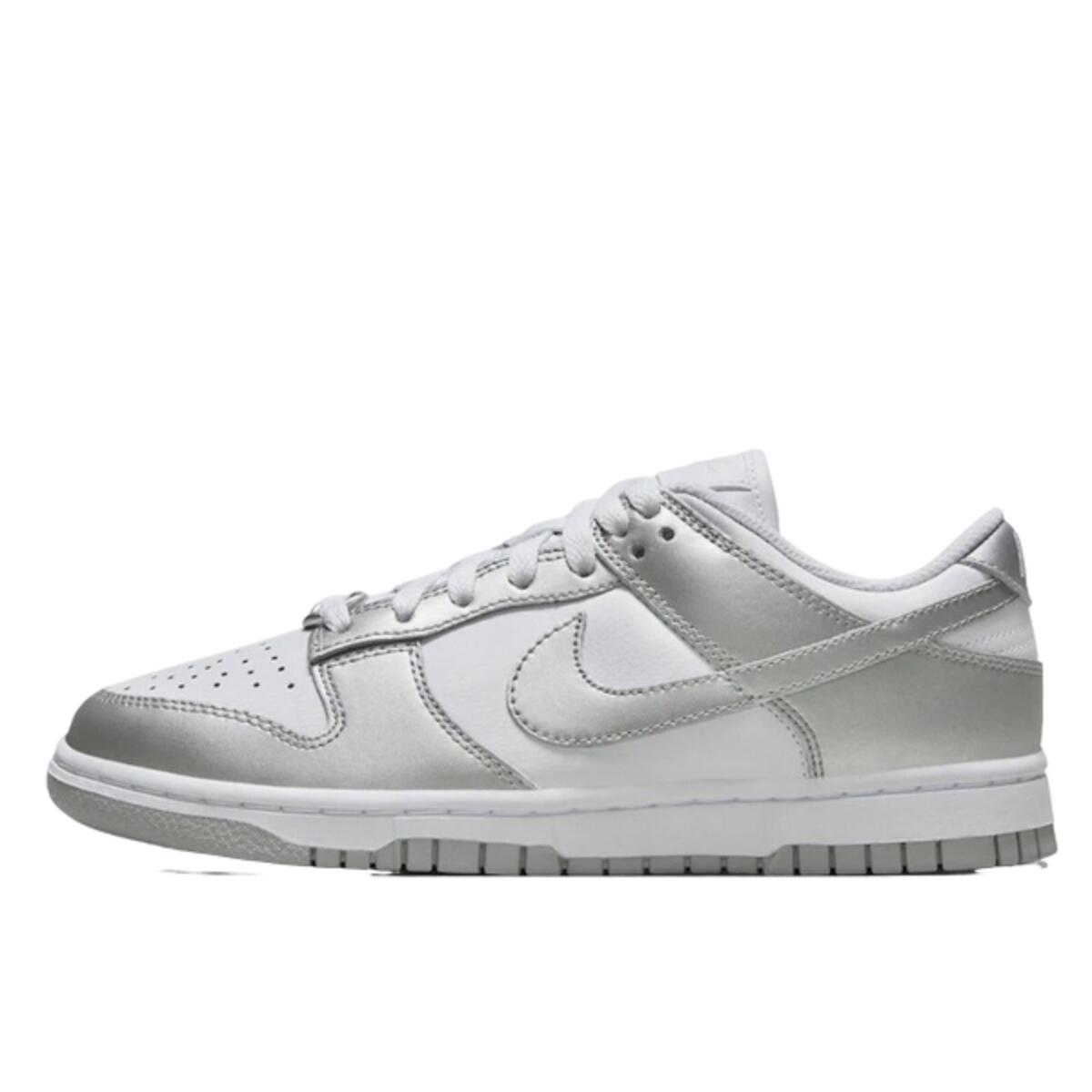 NIKE Shoes  Dunk Low Metallic Silver