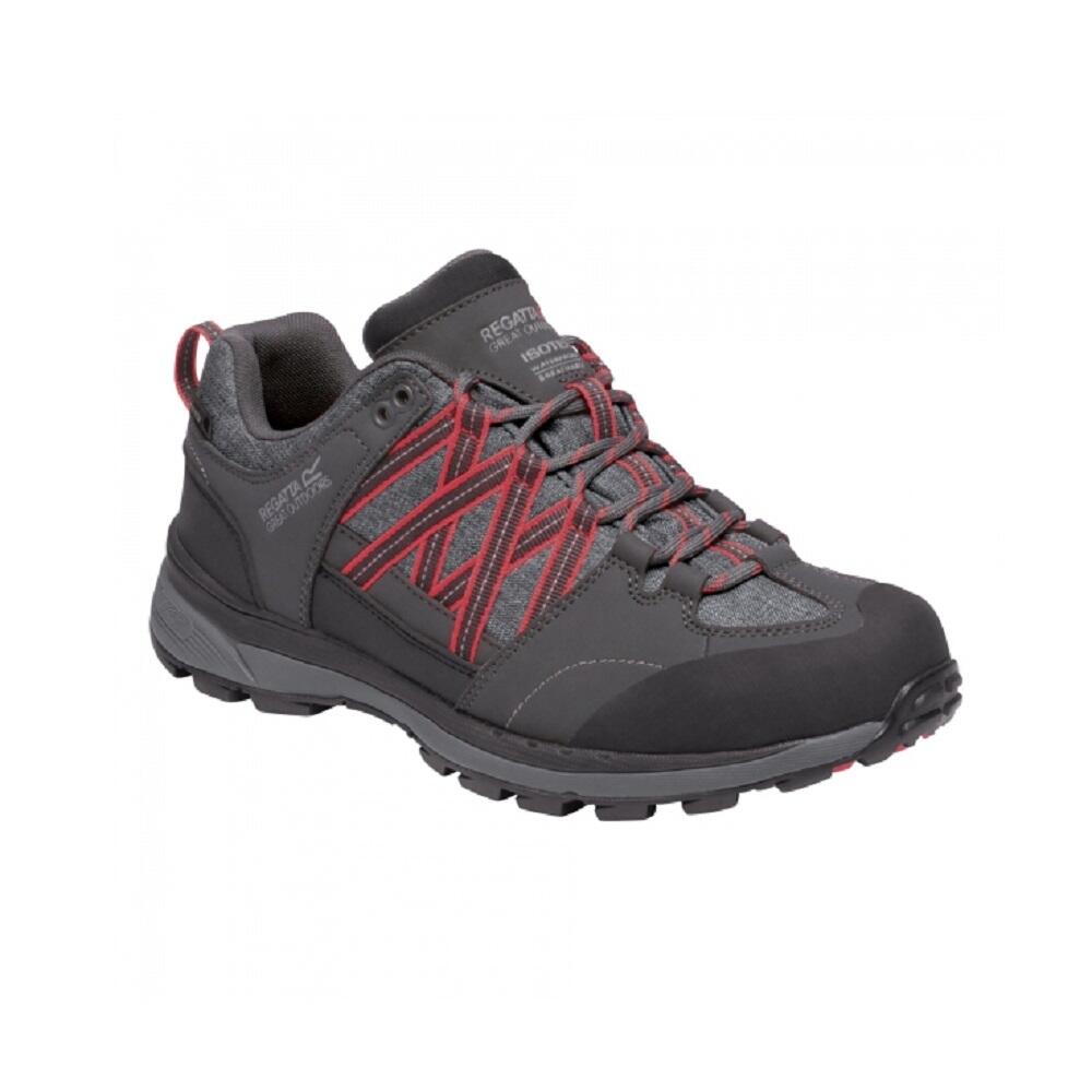 Womens/Ladies Samaris Low II Hiking Boots (Granite/Red Sky) 2/5