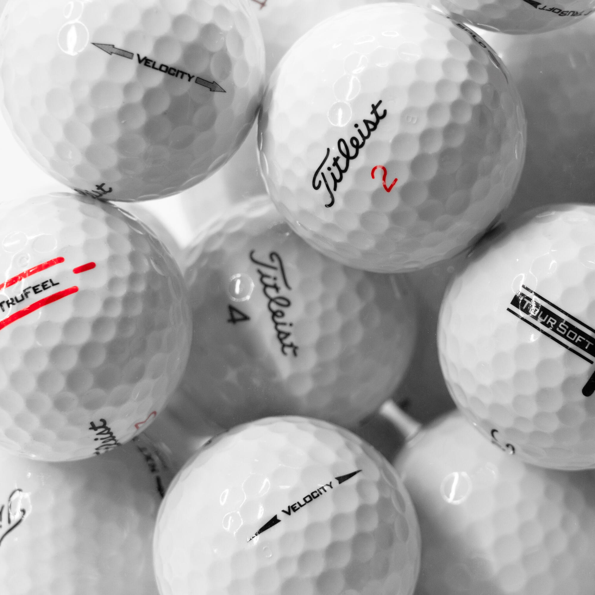 Titleist - Recondtionné - Mix Balles De Golf D'Occasion Titleist  X 25 - Excelent Etat - Balle De Golf - Blanc - Taille Unique - Decathlon