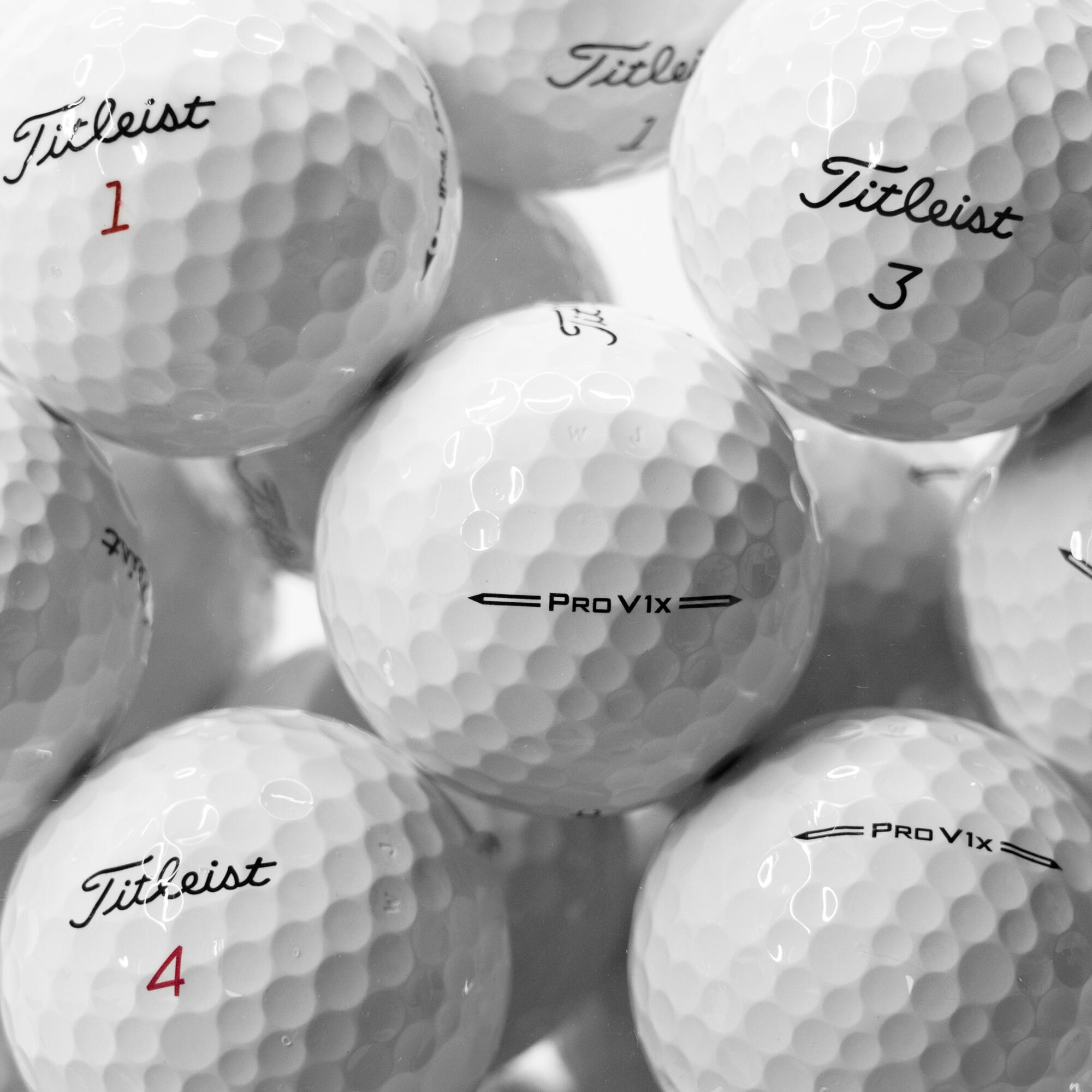TITLEIST Reconditionné - BALLES DE GOLF D'OCCASION TITLEIST PRO V1X  x12 - Excellent etat