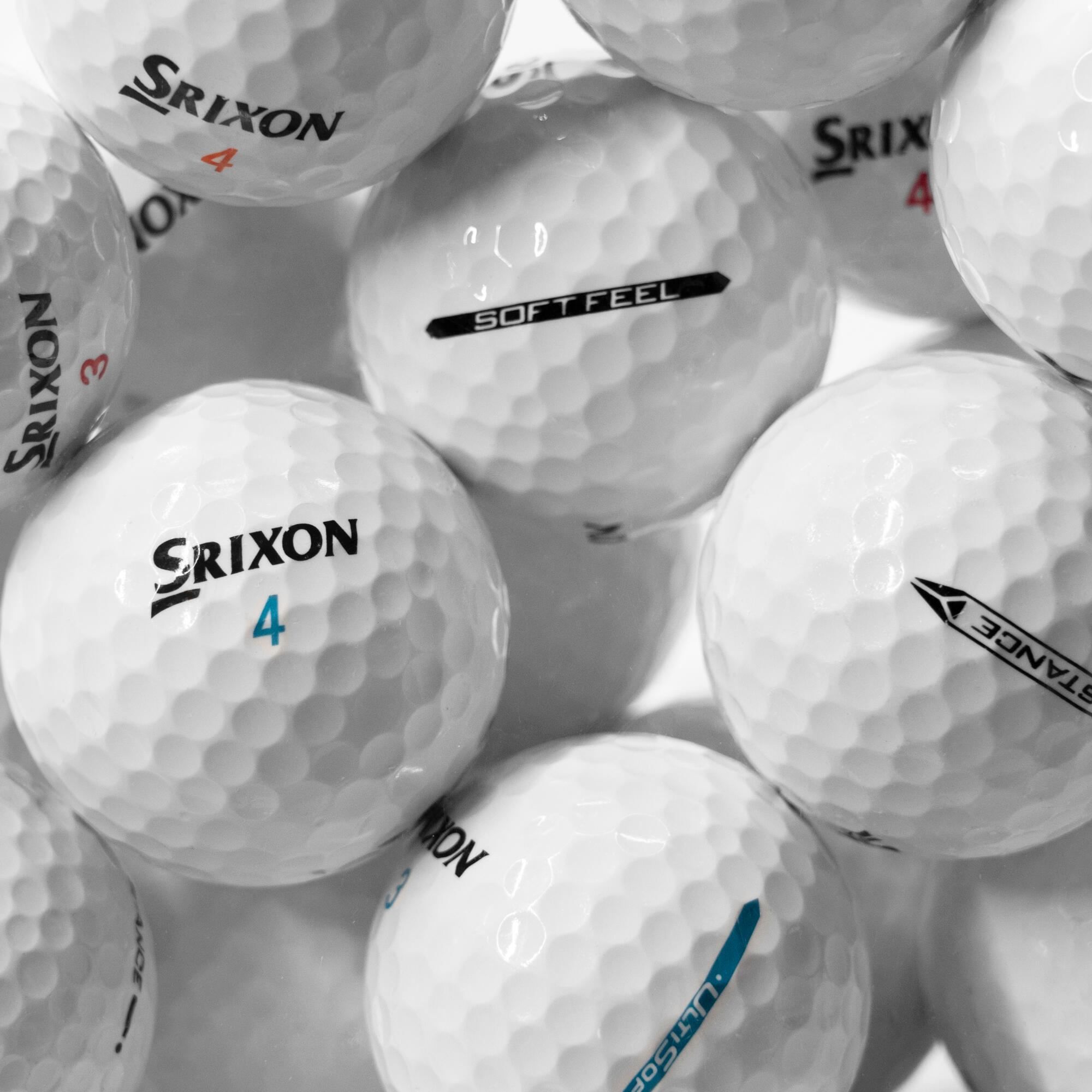 Srixon - Recondionné - Balles De Golf D'Occasion Srixon X 50 - Excellent Etat - Balle De Golf - Blanc - Taille Unique - Decathlon