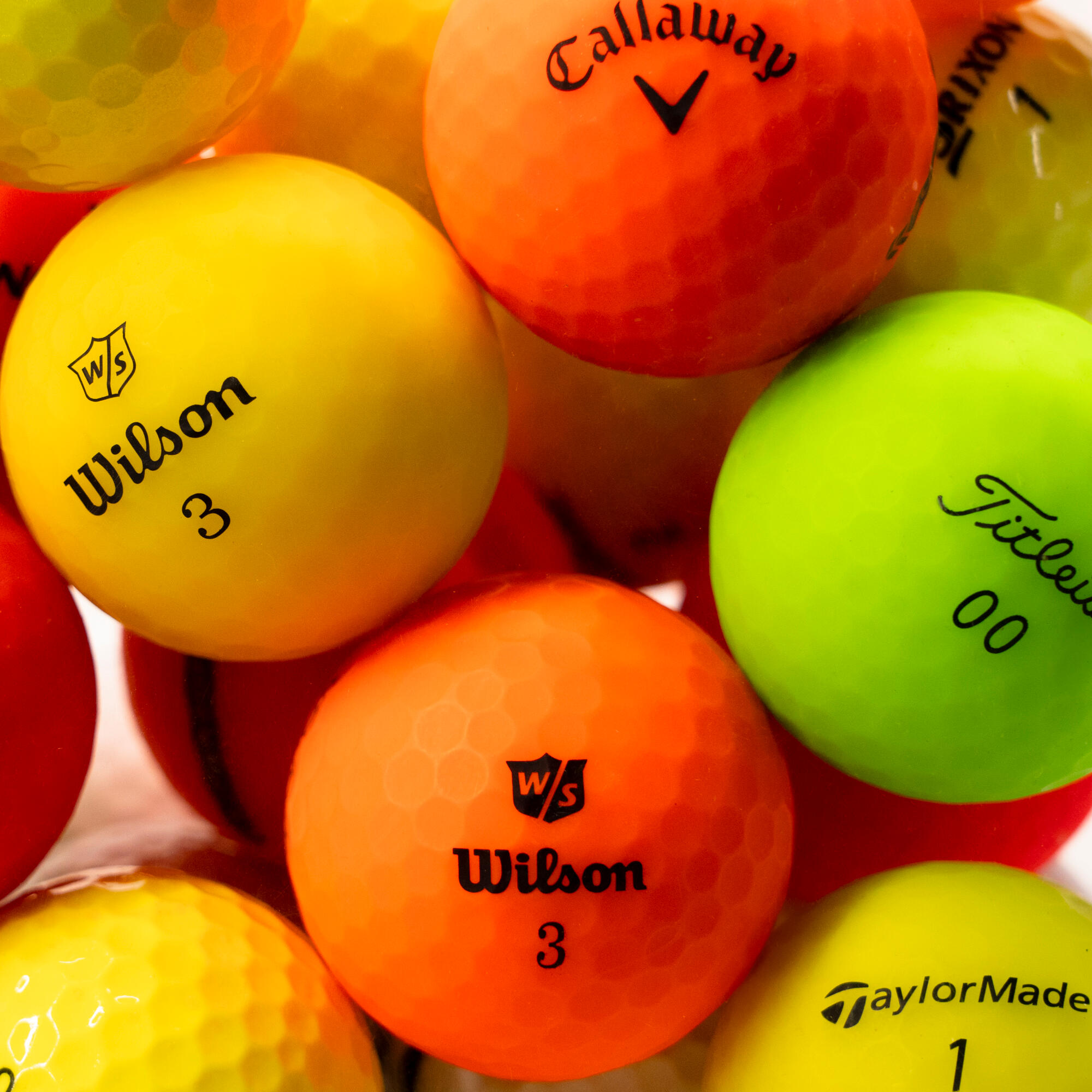 Horslimits - Reconditionné - Balles De Golf D'Occasion De Couleur X 50 - Excellent Etat - Balle De Golf - Multicolore - Taille Unique - Decathlon