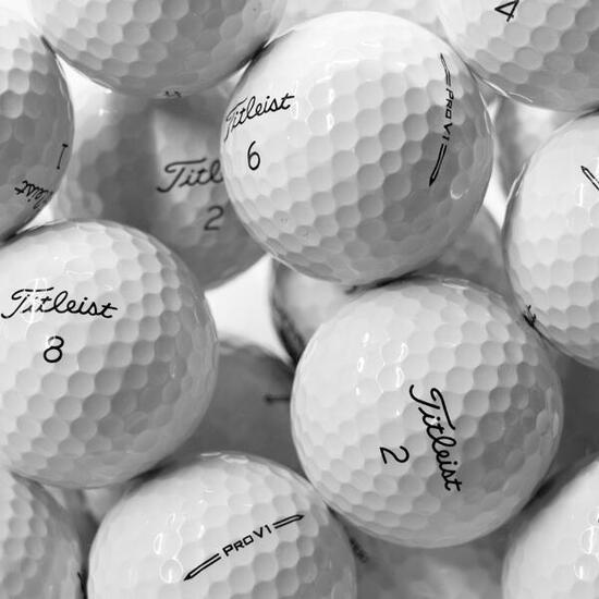 Gerenoveerd - TITLEIST PRO V1 x 12 GEBRUIKTE GOLFBALLEN - Uitstekende staat