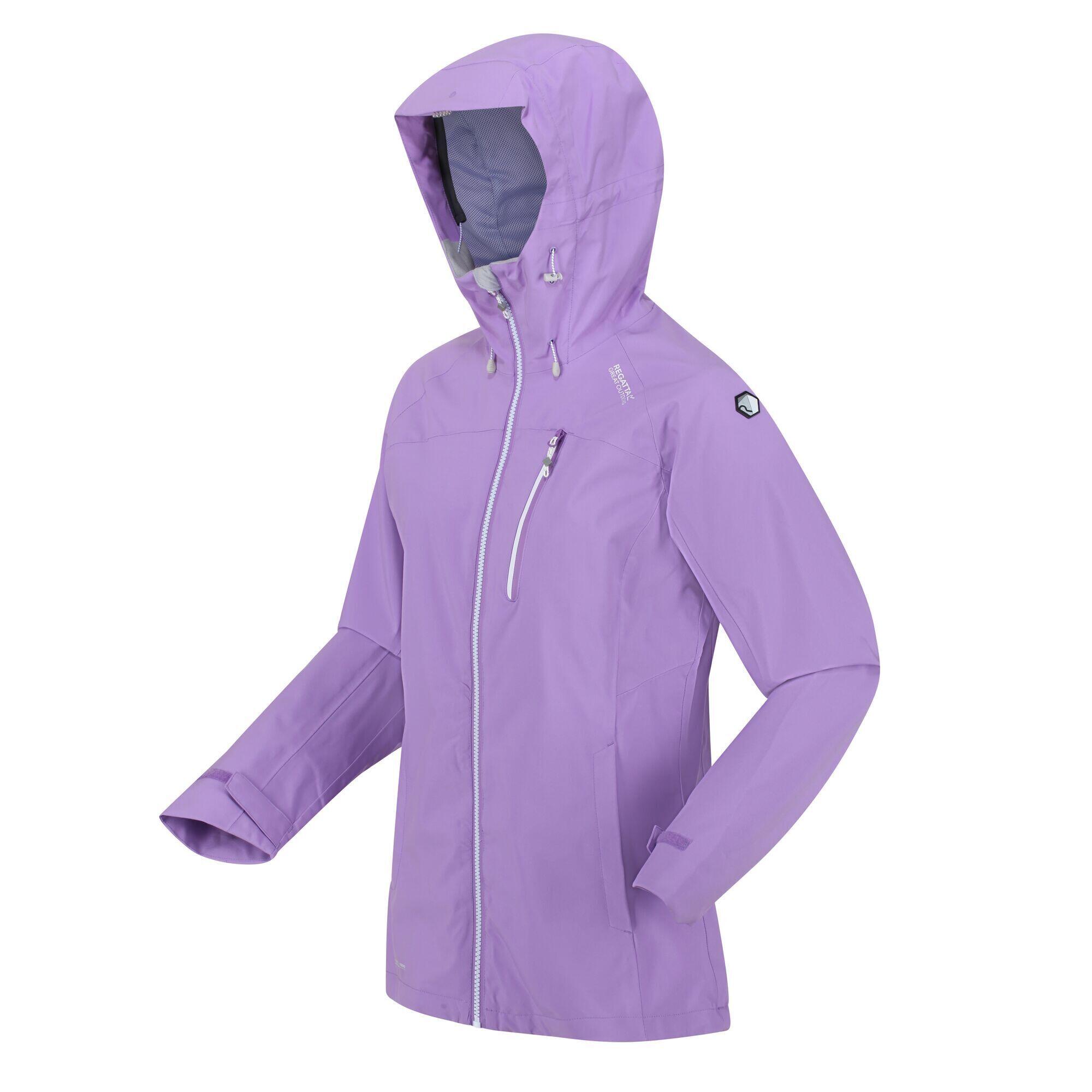 Giacca Impermeabile Donna Regatta Britedale Ametista Chiara 3/5
