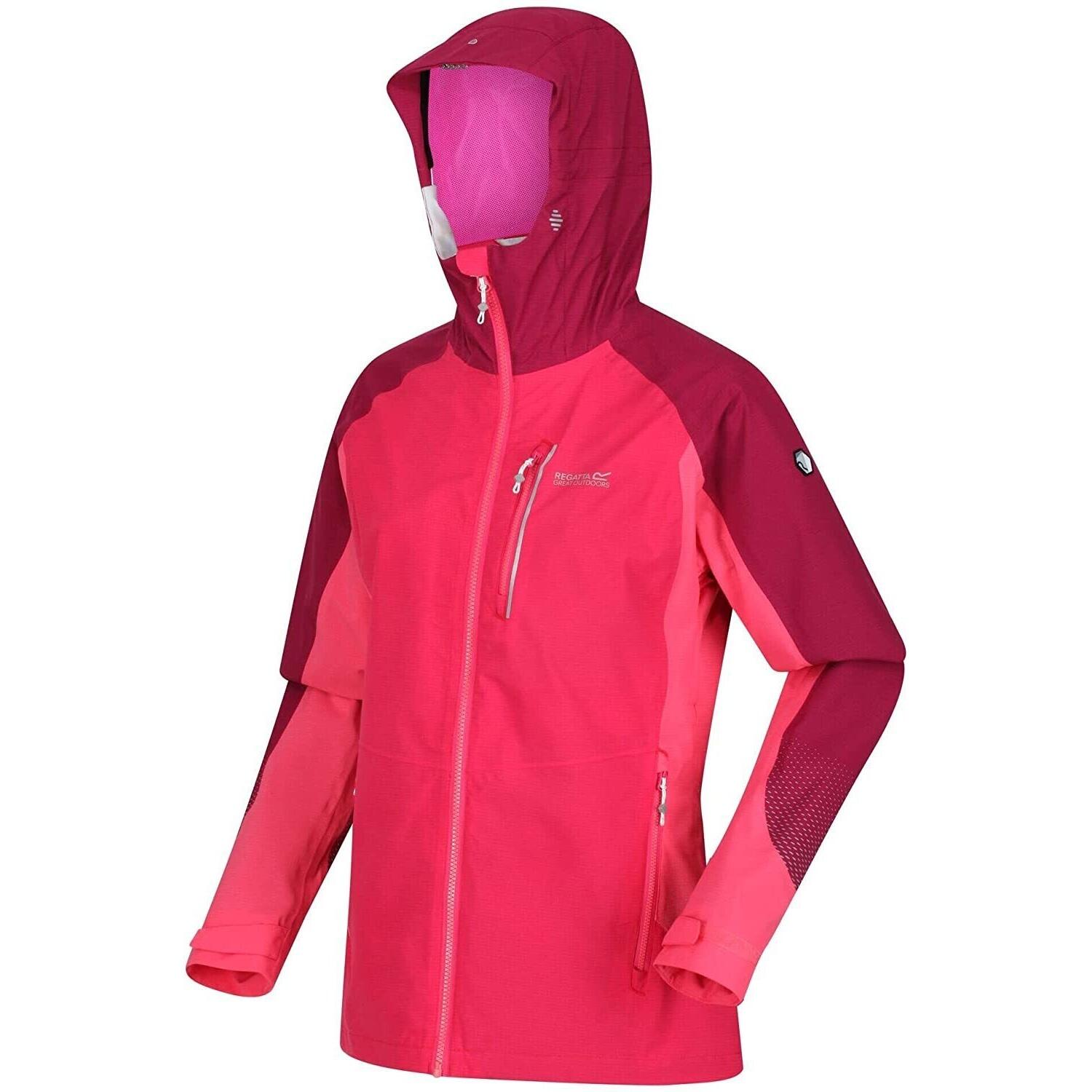 Dames Highton Pro Waterdicht Jasje (Rethink Roze/Wilde Pruim) 4/5