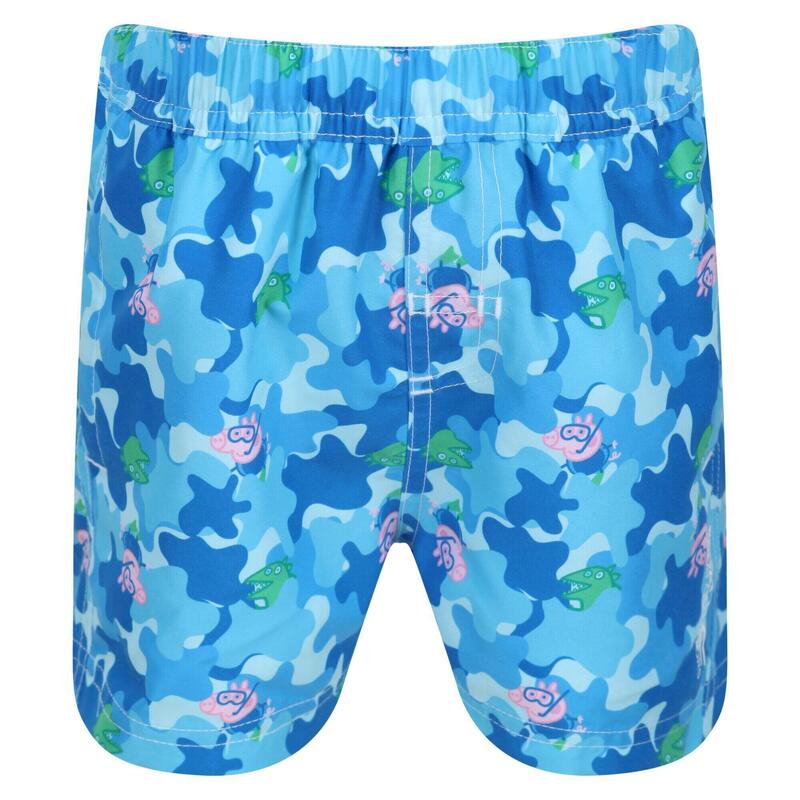 Pantaloni Scurți De Înot Surfing Regatta Camuflaj Copii