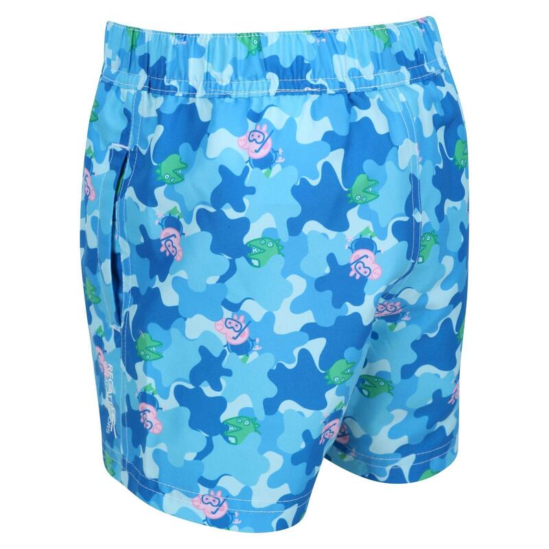 Pantaloni Scurți De Înot Surfing Regatta Camuflaj Copii