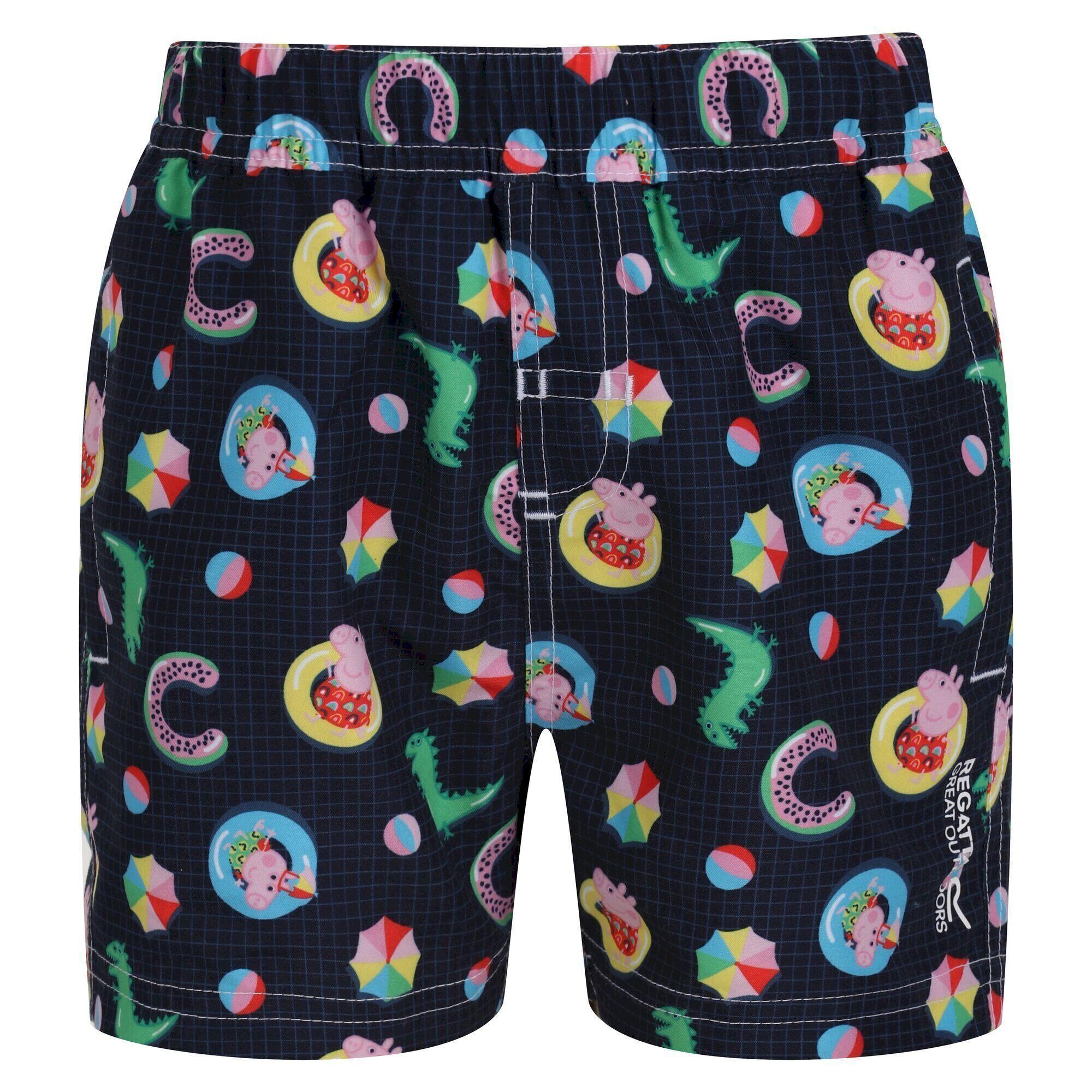 Regatta - Short De Bain Motif/style Imprimé Splash Enfant (bleu Marine) - Boardshort - Bleu - Decathlon