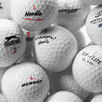Ricondizionato - PALLINE DA GOLF MARCA MIX x 25 - Ottime condizioni