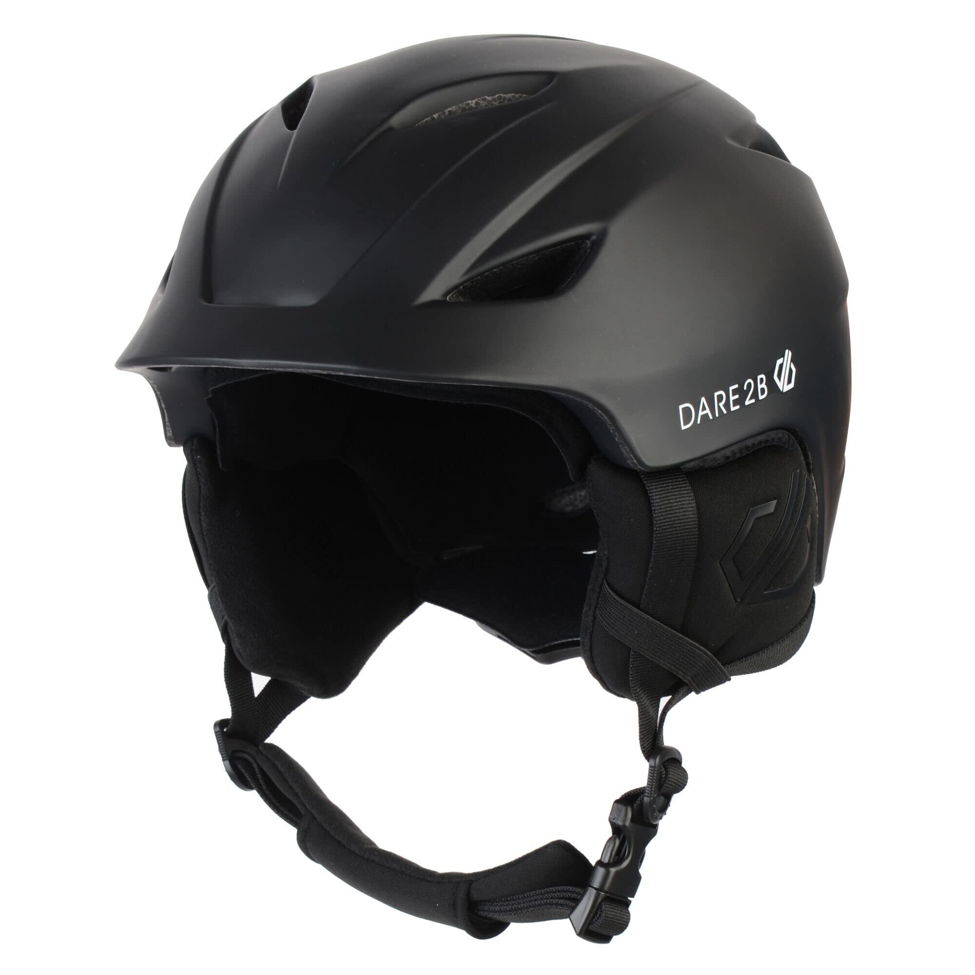 DARE 2B Mens Glaciate Lightweight Ski Helmet (Black)