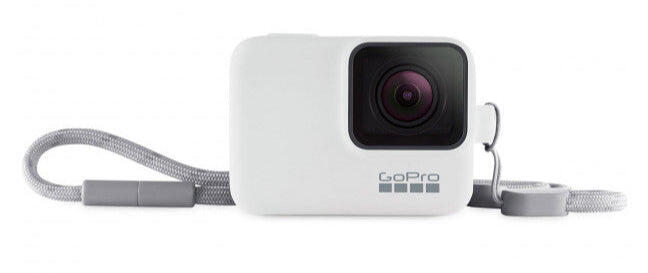 GoPro Sleeve + Lanyard White