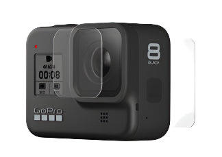 GoPro Tempered Glass Lens + Screen Protectors - HERO8 Black