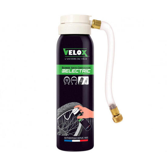 Spray antiforatura vae-e-bike-vtt Velox Presta Schrader