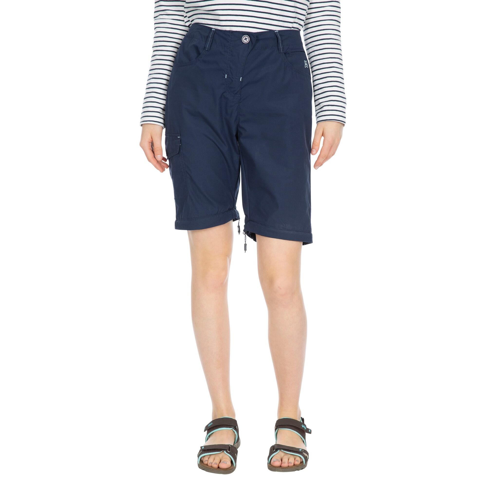 Pantalon De Randonnée RAMBLER Femme (Bleu Marine) 3/5