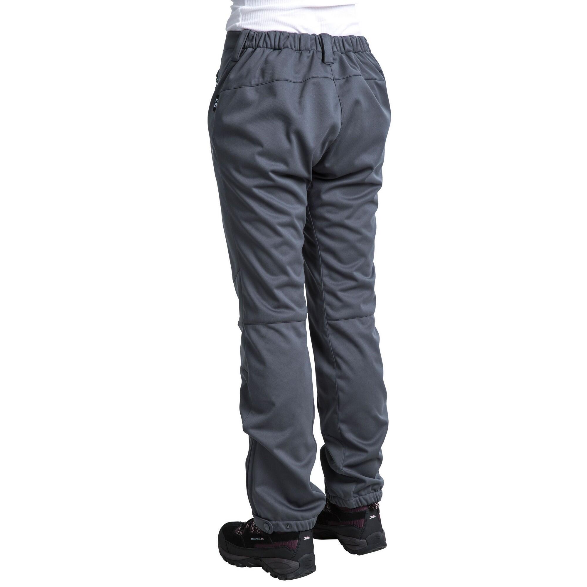 Pantaloni Da Escursione In Softshell Donna Trespass Sola Carbone 2/5