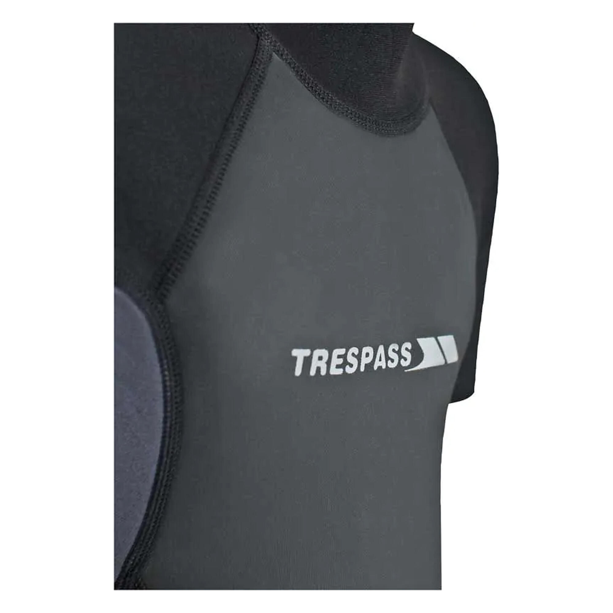 Childrens Boys Scuba 3mm Kort Wetsuit (Zwart) 2/5