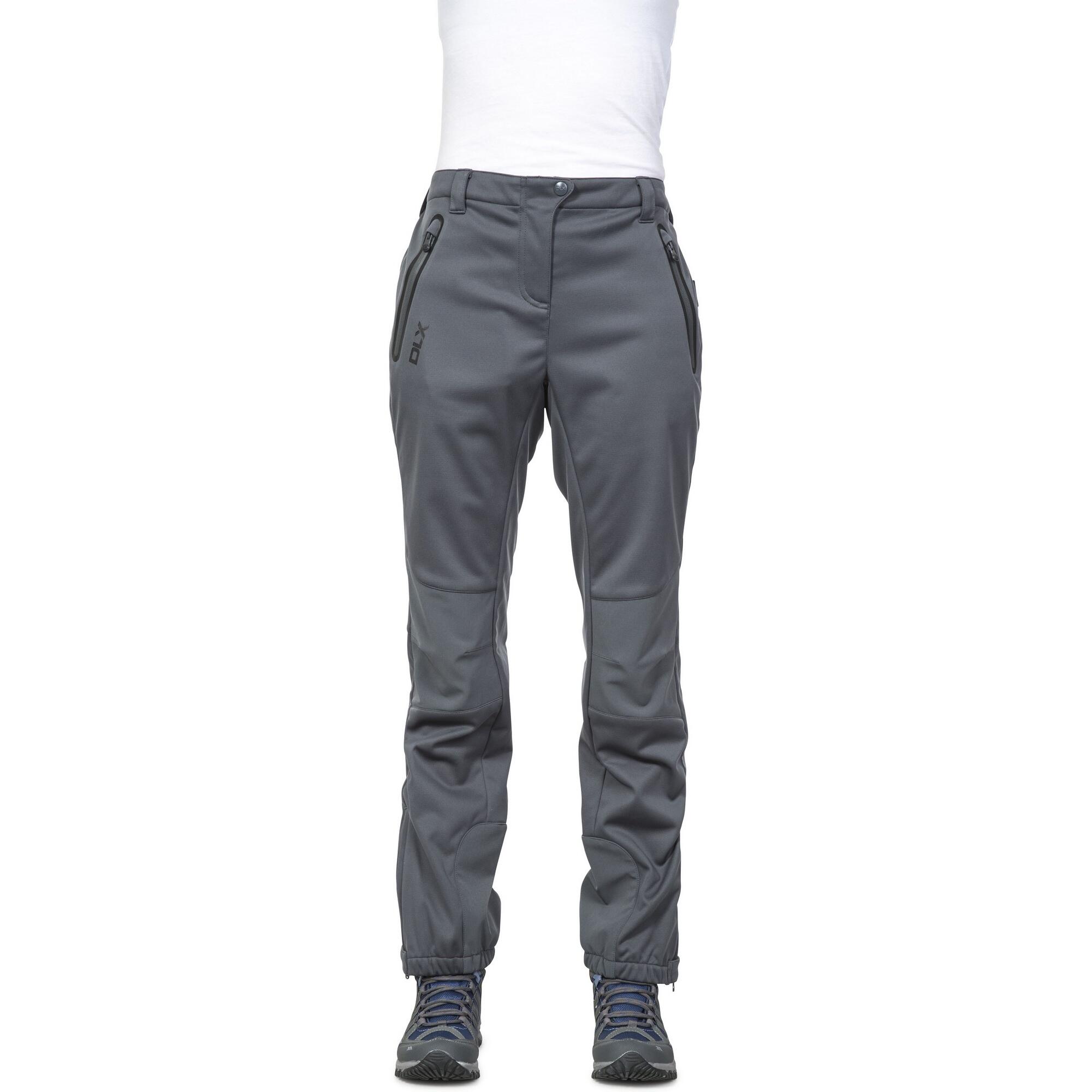Pantaloni Da Escursione In Softshell Donna Trespass Sola Carbone 4/5