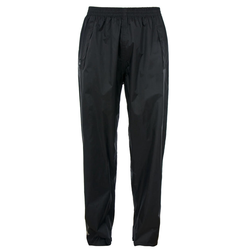 Adults Unisex Qikpac Overtrousers/Bottoms (Black)
