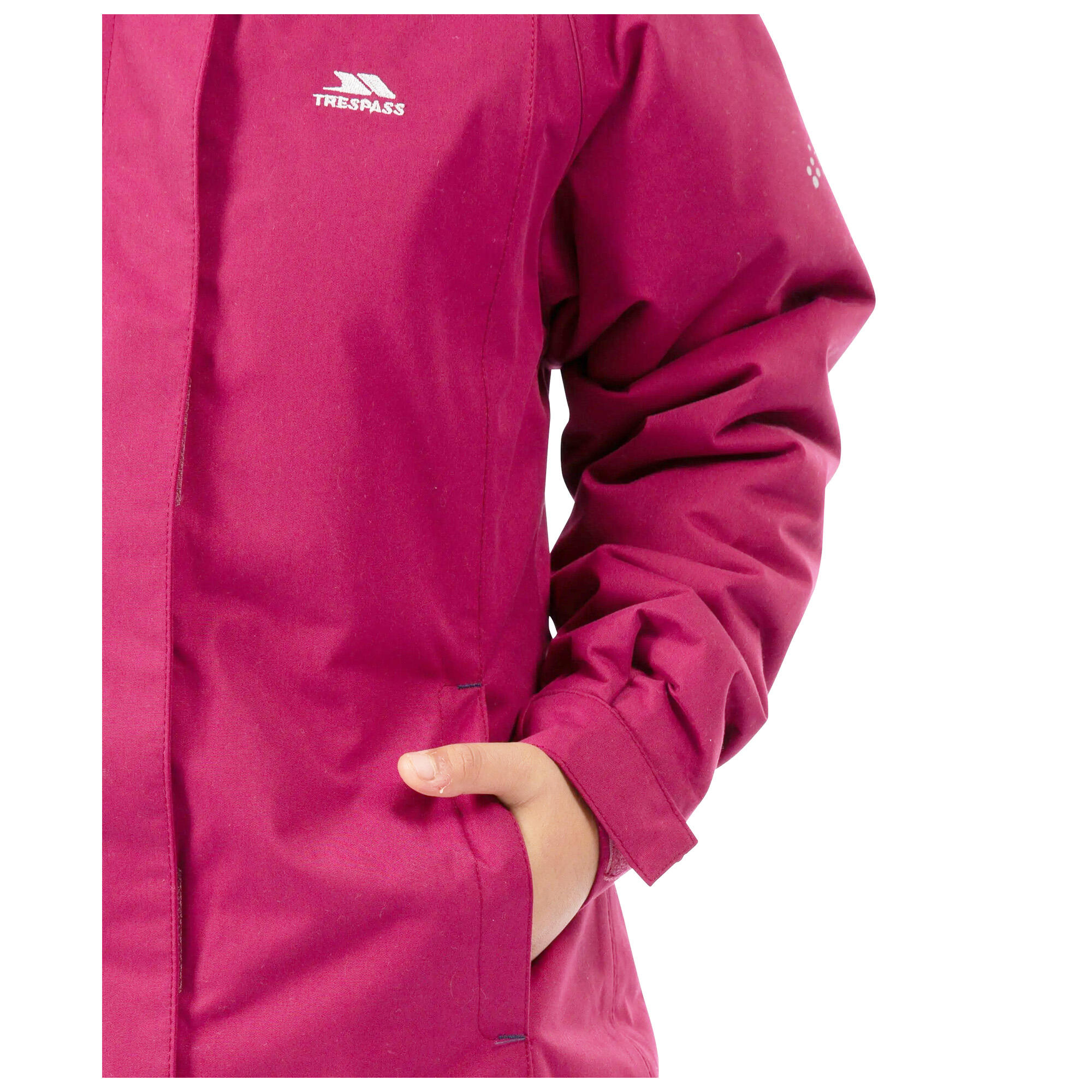Parka FAME Fille (Bordeaux) 3/5