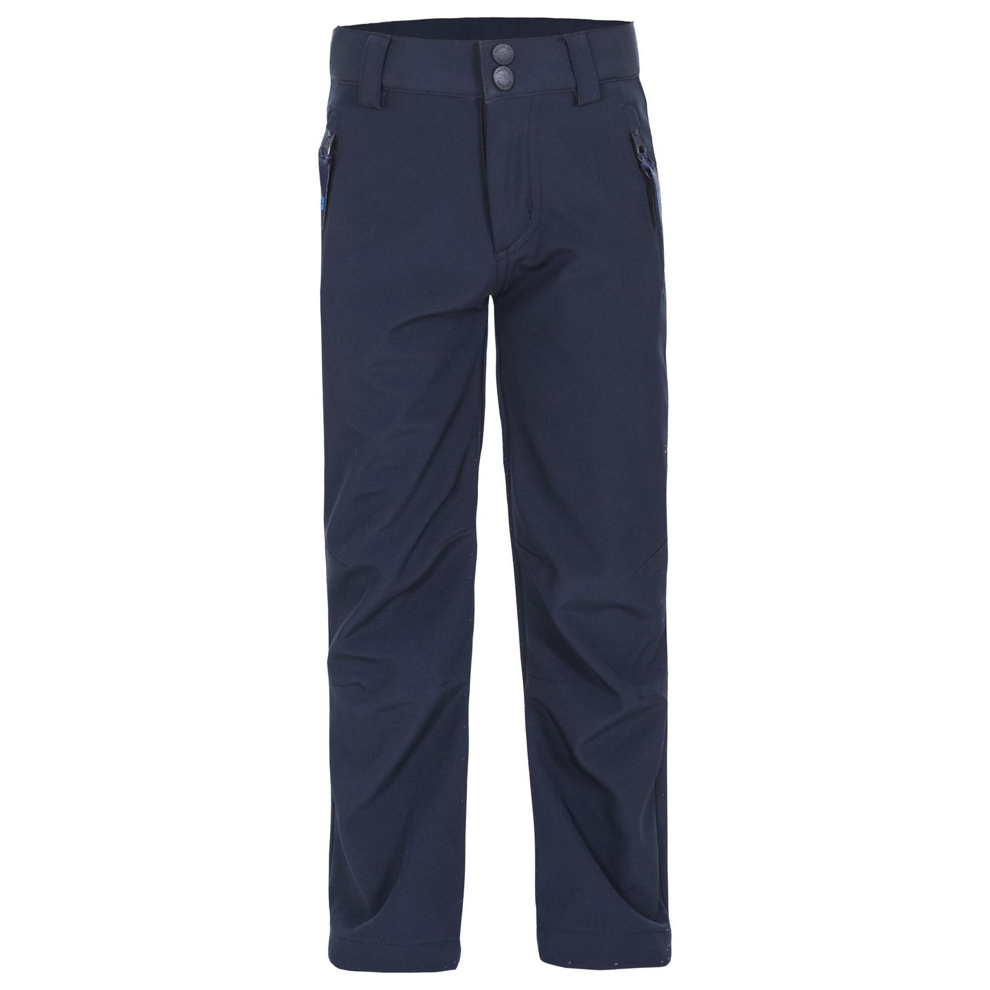 TRESPASS Pantaloni Softshell Bambino Trespass Galloway Blu Navy
