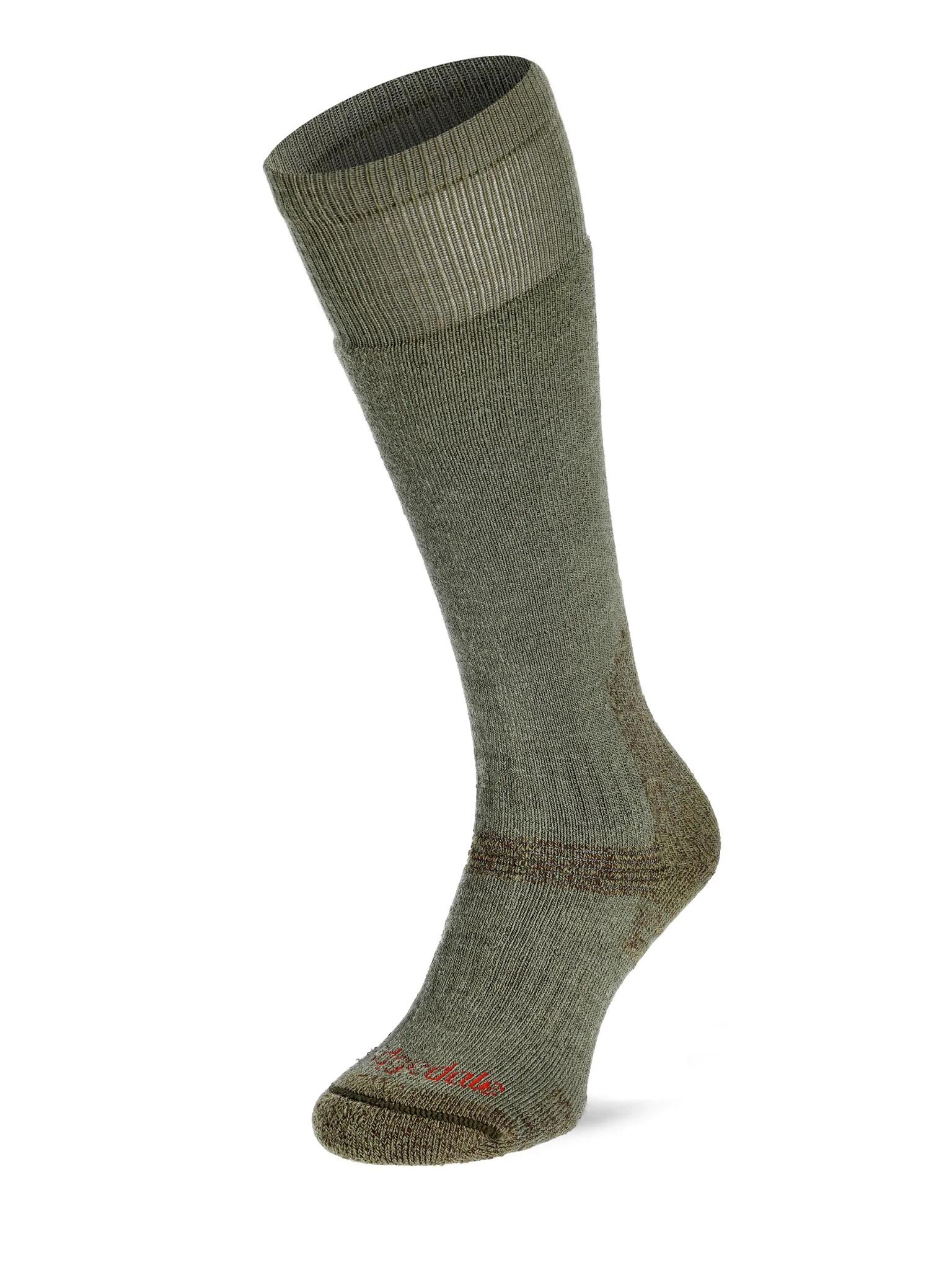 EXPLORER Heavyweight Merino Performance Knee Unisex - Olive 1/7