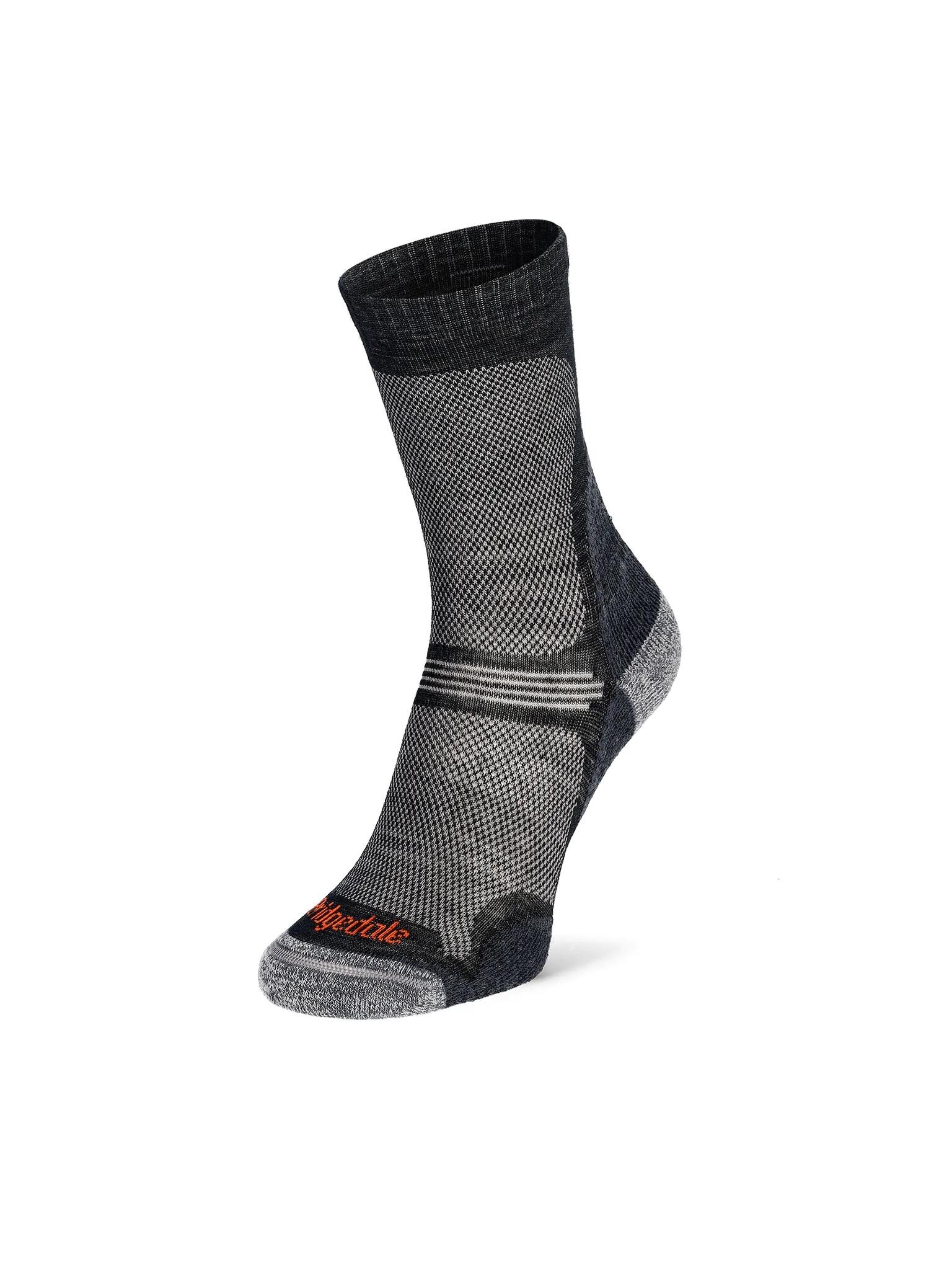 BRIDGEDALE Bridgedale Hike Ultralight T2 Merino Crew - Zwart - Heren