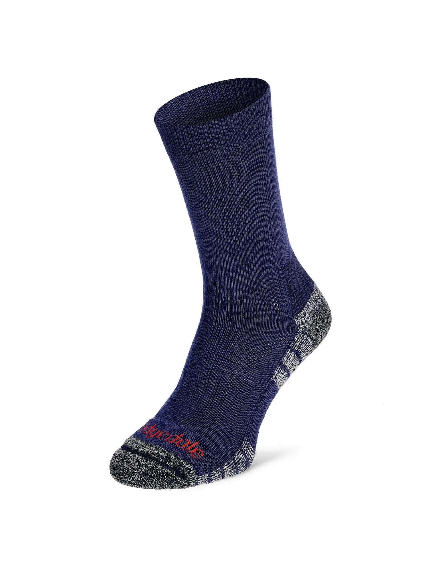 BRIDGEDALE Bridgedale Hike Lightweight Merino Crew - Navyblauw - Heren