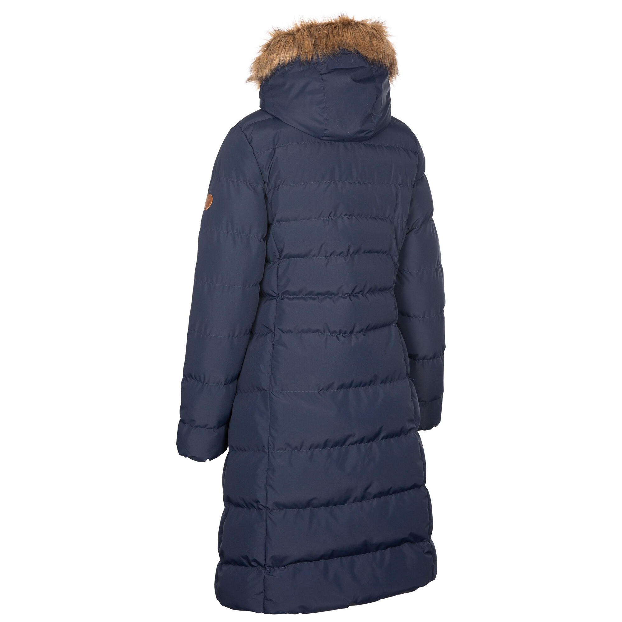Doudoune Longue AUDREY Femme (Bleu Marine) 2/5