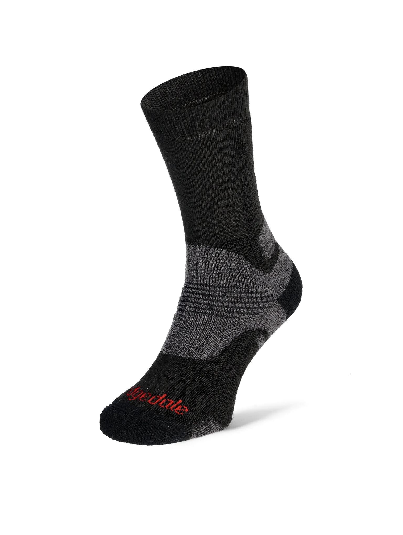 BRIDGEDALE HIKE Midweight Merino Performance Boot Original Men's - Black