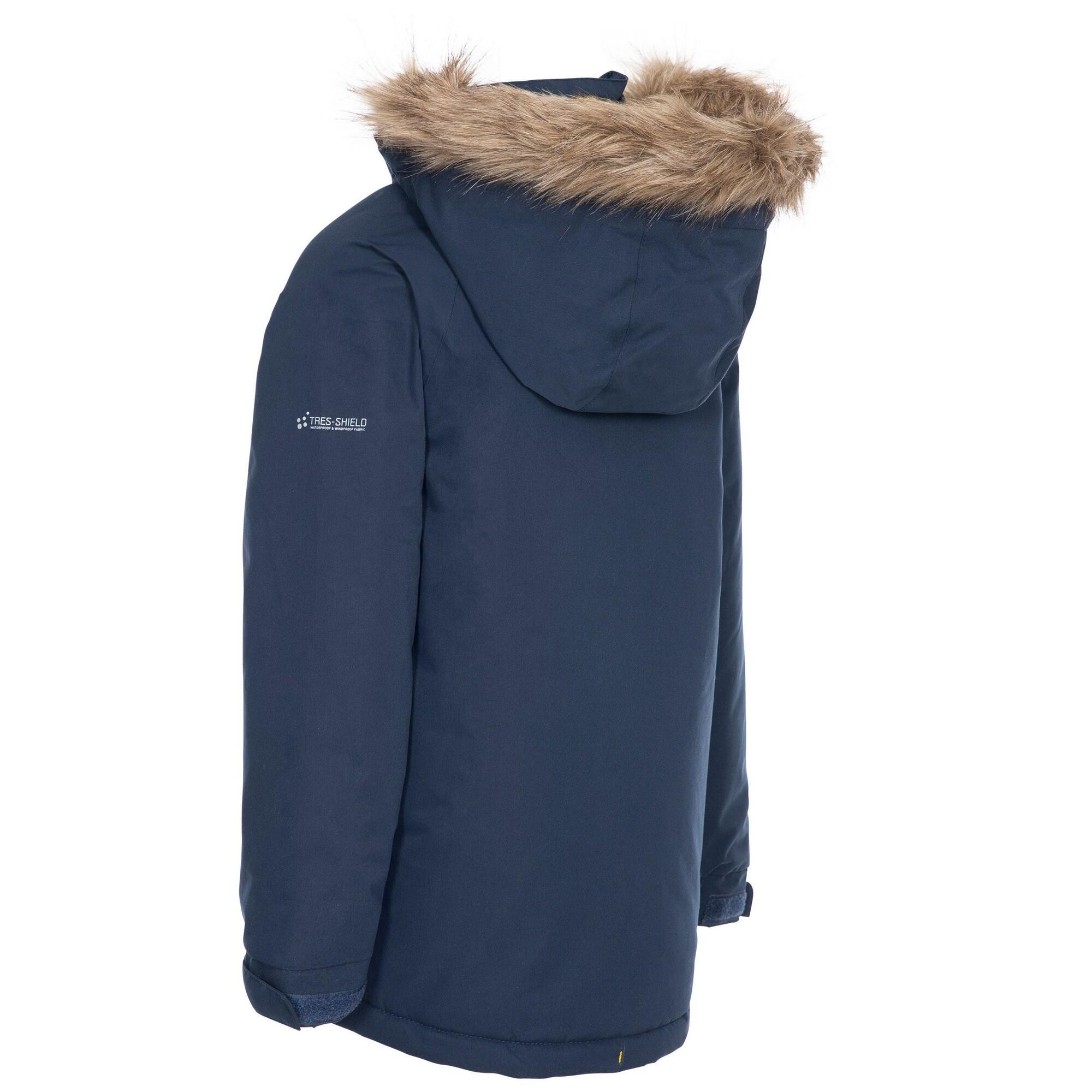 Kinderen/Kinderen opgetogen Parka (Marine) 2/5