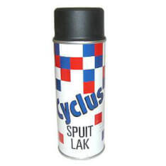 Cycplus Zyklusspray Lack 400cc - Wärmebeständig in Schwarz