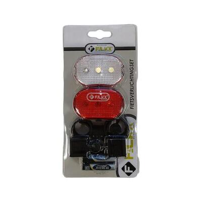 Conjunto de Iluminación LED Falkx para MTB - Visibilidad Mejorada de Noche