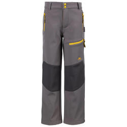 Pantalon De Randonnée HURRY Enfant (Gris Orage / Jaune)