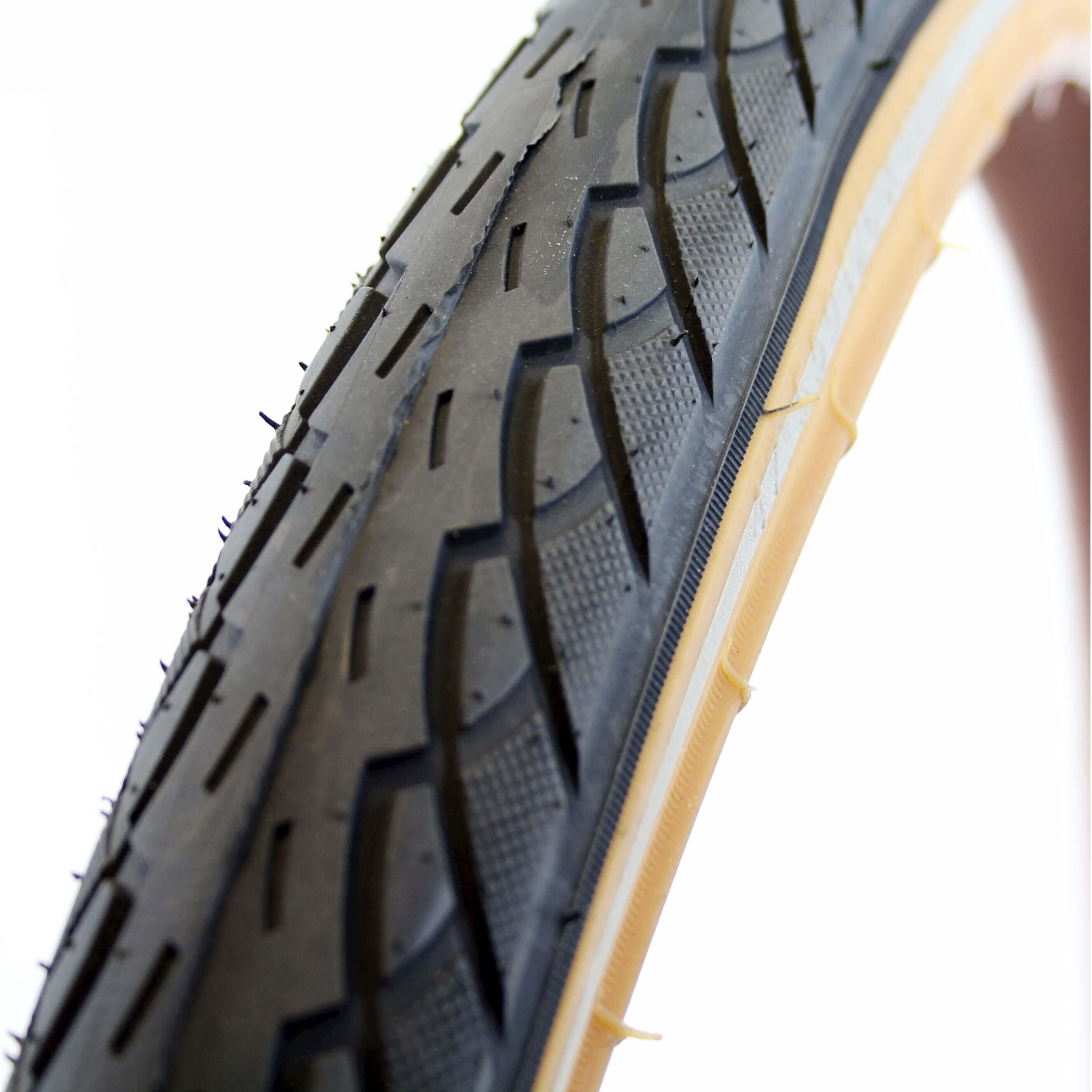 Deli Tire SA-206 24x1.75 opona czarna/niebieska z odblaskiem