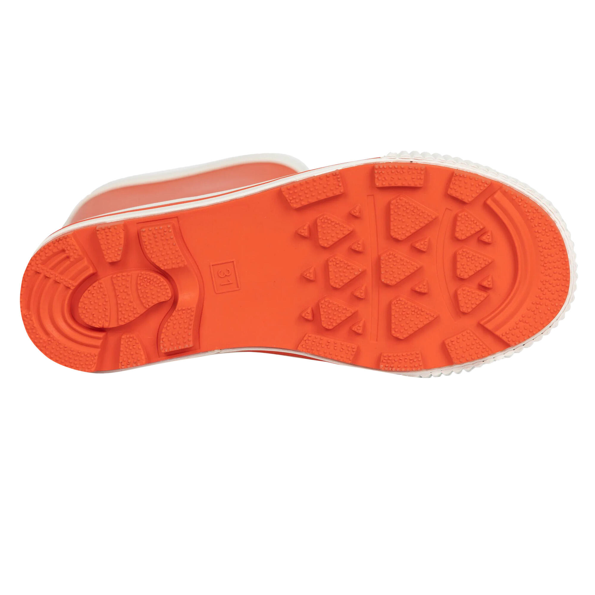 Gummistiefel "Sammy" Kinder Mohnrot 4/5