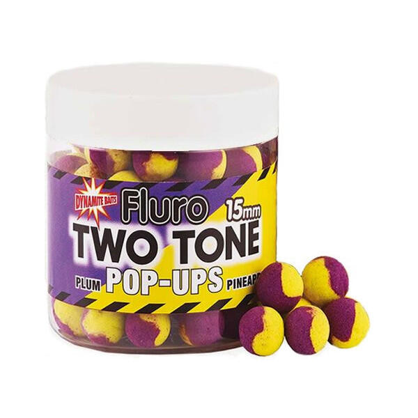POPS-UP Fluro Two Tone TuttiFrutti / pineapple 15mm 4/5