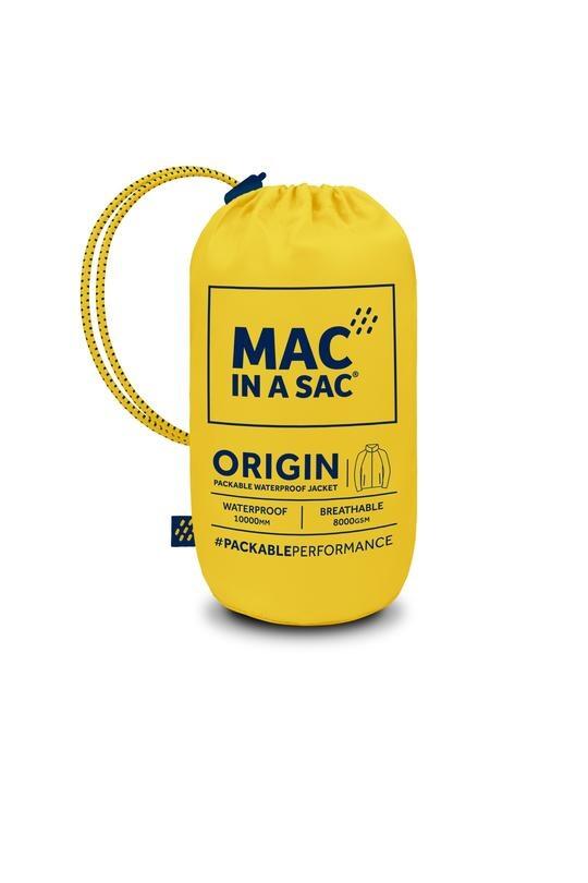 Mac in a Sac - Regenmantel - Gelb 5/6