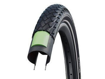 Schwalbe marathon green guard 50-622 (28x2.00) fietsband zwart reflex
