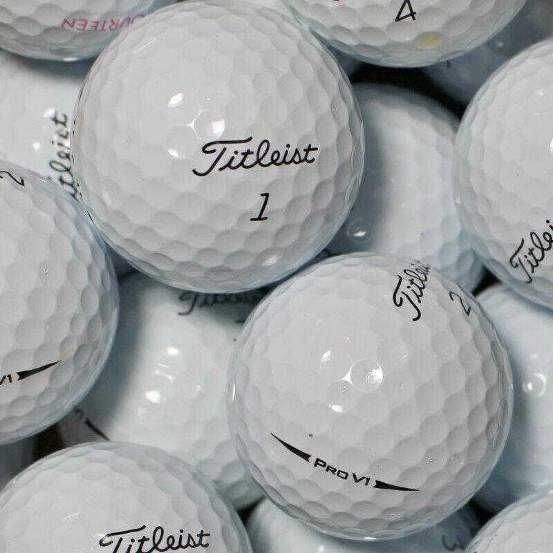 Reconditionné - 12 Titleist Pro V1 - Occasion - Excellent état 3/3