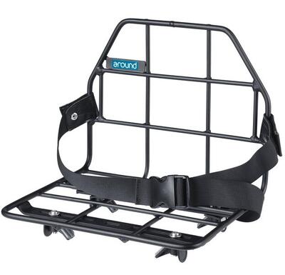 Portapacchi posteriore Around con sistema Fix - nero.