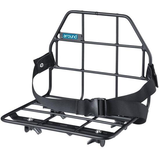 Portapacchi posteriore Around con sistema Fix - nero.