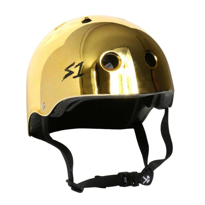 S-one - Casque S-one Lifer Gold Mirror Gloss S - Casque - Jaune - S - Decathlon