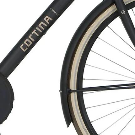 Cortina błotnik 28 U4 Jet Black Matt 750x58 mm