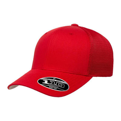 110 mesh trucker cap (rood)