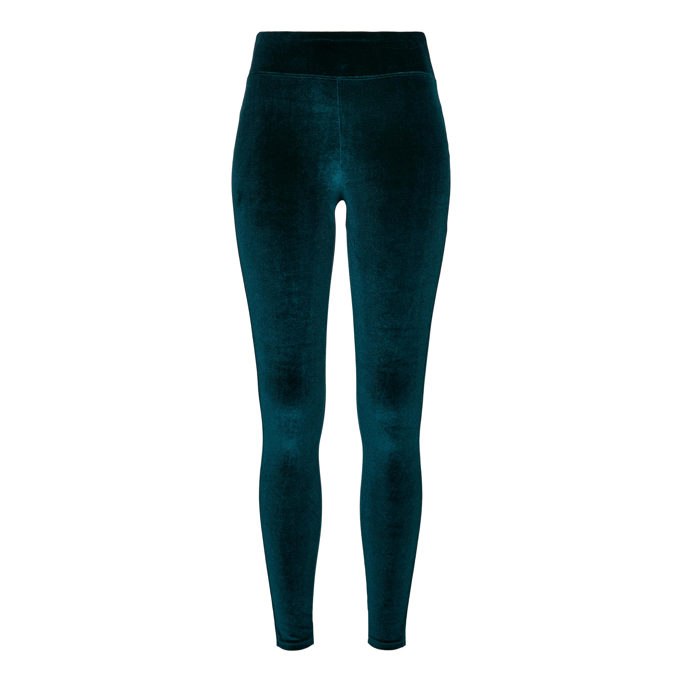 Urban Classics - Legging Taille Haute Femme Urban Classics Velvet - Legging - Bleu|rose - Decathlon