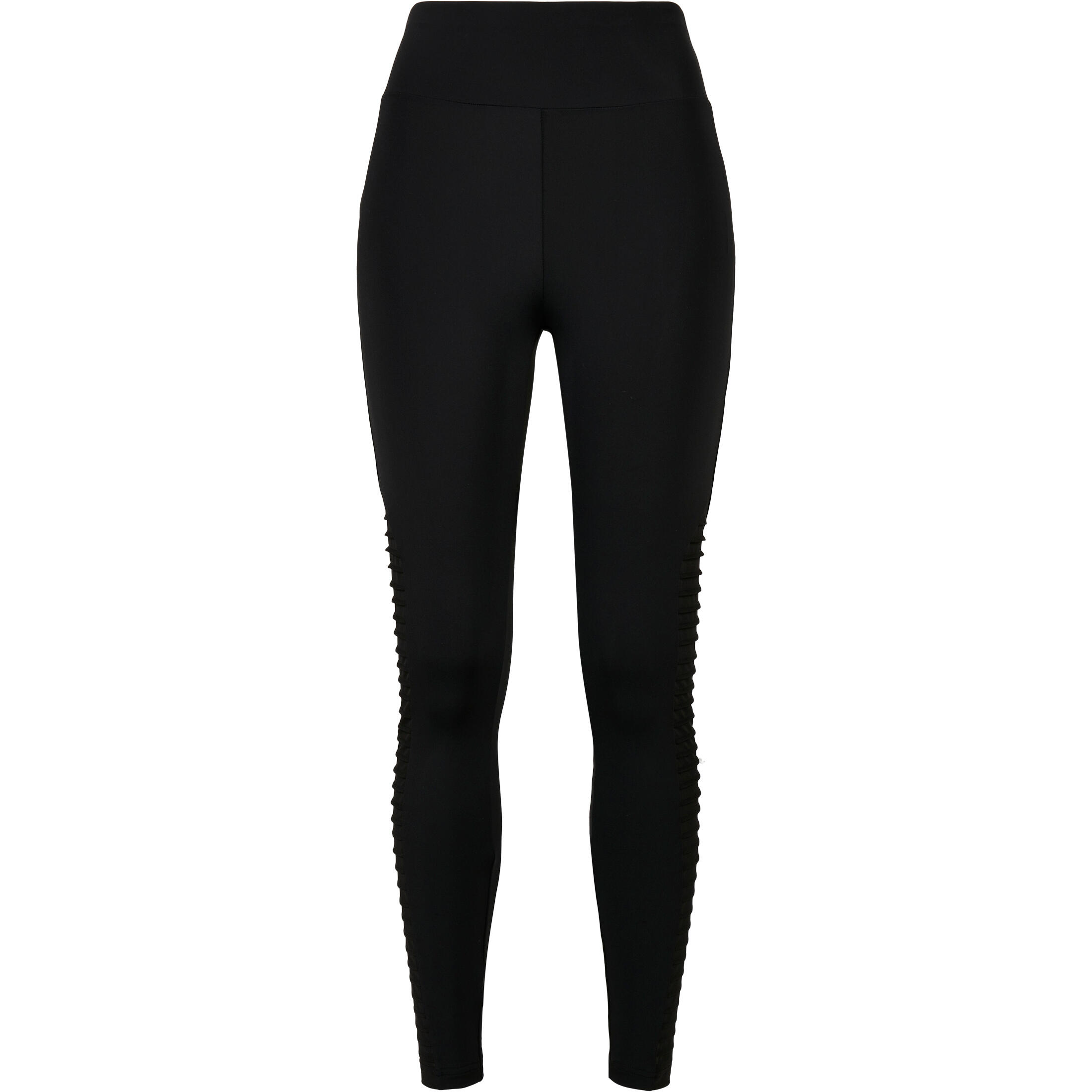 Urban Classics - Legging Taille Haute Femme Urban Classics Biker Tech Mesh - Legging - Noir - 36 Xs - Decathlon
